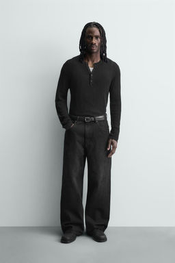 JEANS BAGGY FIT / Negro