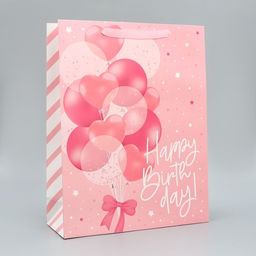 Набор пакетов ламинированных, двухсторонние С Днем Рождения 18 23 10 см 40 31 11.5 см - Дарите счастье фото 17