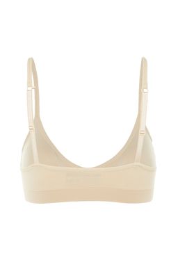 TRENDYOLMILLA Siyah Seamless/Dikissiz Fonksiyonel Ip Ask?l? Dolgusuz Kapl? Bralette Orme Sutyen THMAW22SU0023  фото 12
