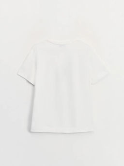 Футболка из хлопка с принтом ZR2605013422-2 / Zarina