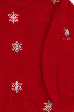 K_z _ocuk K_rm_z_ Y_lba__ Temal_ Triko Elbise - U.s. polo assn фото 6