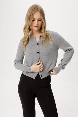 Кардиган Pirs 6347 серый фото 4