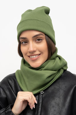 Комплект шапка+снуд