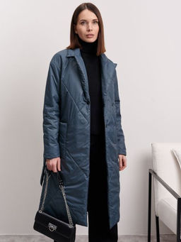 Тренчкот женский "Твенти" темно-серый