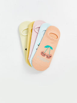 Desenli K?z ?ocuk Patik ?orap 5li