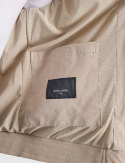 Bej Bomber Ceket