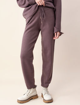 VILATTE / Брюки на резинке из пряжи с кашемиром