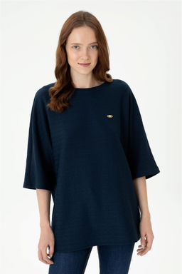 Женский темно-синий свитшот - U.s. polo assn фото 3