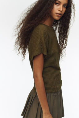 Top de punto con mangas murci?lago - H&m фото 4