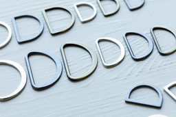 Фурнитура сумочная металл Gamma GH 21/25 Полукольцо литое d 25 мм 10 шт. №24 под бронзу