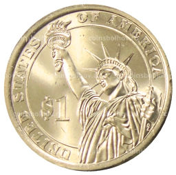 Монета 1 доллар 2015 года Р США 33-й президент США Гарри Труман