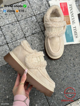 Мокасины женские зимние