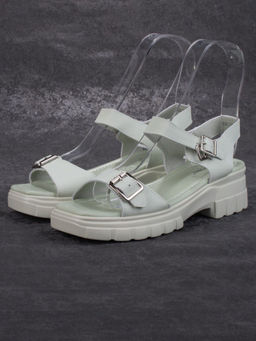 08-PEXL130-3 LT.GREEN Босоножки женские (натуральная кожа) - No name фото 2