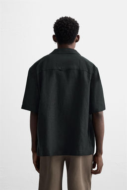 100% LINEN SHIRT - Zara фото 3