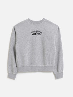 10200170189 Джемпер жен. Maura серый меланж - Concept club фото 5