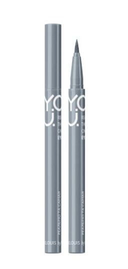 RELOUIS Y.O.U. Подводка-фломастер для глаз Really The One №3 Grey (серый)