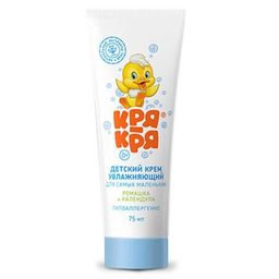 КРЯ-КРЯ крем Детский д/самых маленьких 75мл увлажн.ромашка и календула - Свобода фото 2