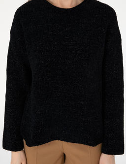 Siyah Oversize Kazak - Pierre cardin фото 6