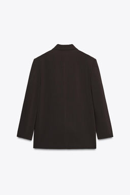 BLAZER CRUZADA OVERSIZE / Marr?n - Zara фото 8