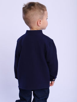 РБ016 Рубашка Муслин (синий) - Милаша фото 13