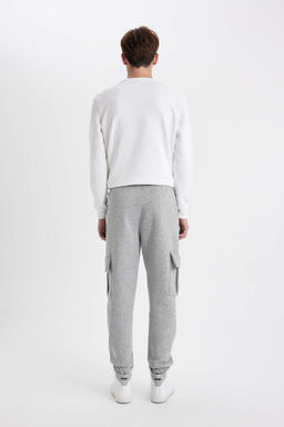 Спортивные брюки стандартного кроя с карманами-карго - Defacto фото 6