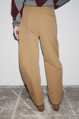 ZW COLLECTION DARTED CHINO TROUSERS - Zara фото 3