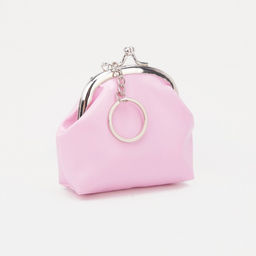 Кошелёк на фермуаре, цвет розовый