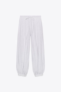 ZW COLLECTION STRIPED BALLOON TROUSERS - Zara фото 3