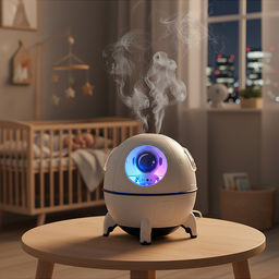 Ночник "Космический корабль" в коробке