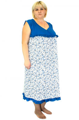 Арт. 6283 Ночная сорочка без рукав Цвет:ассорти - Калинка фото 2