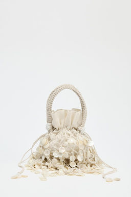 PEARLESCENT APPLIQUE HANDBAG - Zara фото 2