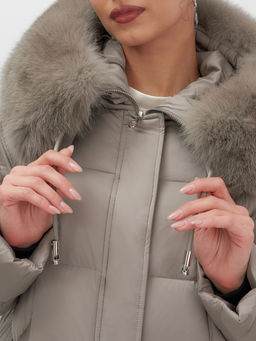 Куртка зимняя с мехом Бренд: Visdeer  фото 6