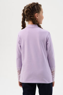 Кружевница блузка детская