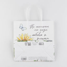 Цена за 2 шт. Пакет подарочный, упаковка, Тепло, 22?22?11 см