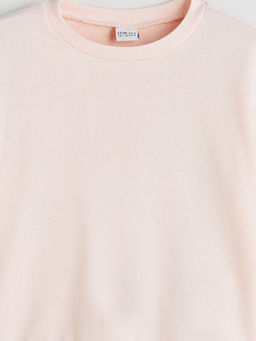 Bisiklet Yaka K?z ?ocuk Sweatshirt