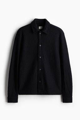 Sobrecamisa en mezcla de lana Regular Fit - H&m фото 6