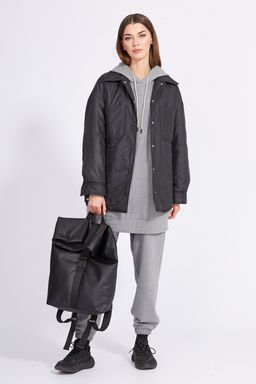 Куртка 2382 черный - Eola фото 10