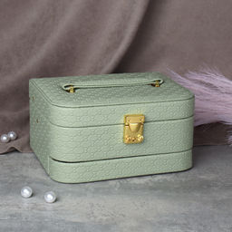 Шкатулка для украшений 23x17x11.5 см / Q099 /уп 24/ - Галеонтрейд фото 2