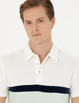 Ye_il Slim Fit Polo Yaka T-shirt