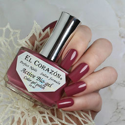 El Corazon 423/ 368 active Bio-gel Cream винно-красный