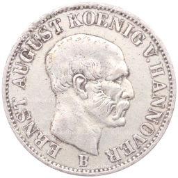 1/12 талера 1851 года B Ганновер