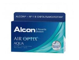 Линзы контактные Air Optix Aqua (6 шт)