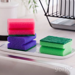 Губка для посуды 5шт профилиров.арт.3102 (М-9), 031020 - Полимербыт фото 3