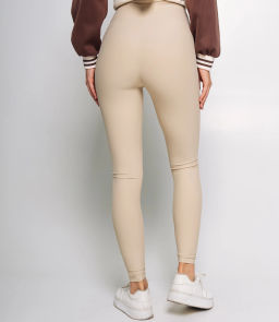 Леггинсы #КТ707 (3), бежевый