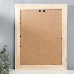 Фоторамка для фото 30×40 см Liza, дерево, белая, (пластиковый экран)