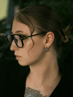 Серьги набор 5 пар Леди линии, цвет белый в серебре - Queen fair фото 9