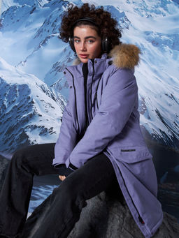 Женская зимняя мембранная парка Azimuth Глория 124/24006_7 Сладкий Лавандовый  фото 15