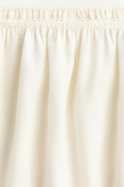 Minifalda de viscosa con inserciones de encaje - H&m фото 6