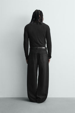 JEANS BAGGY FIT / Negro - Zara фото 3