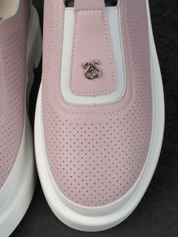 03-PDL253-5 VIOLET Полуботинки женские (натуральная кожа)